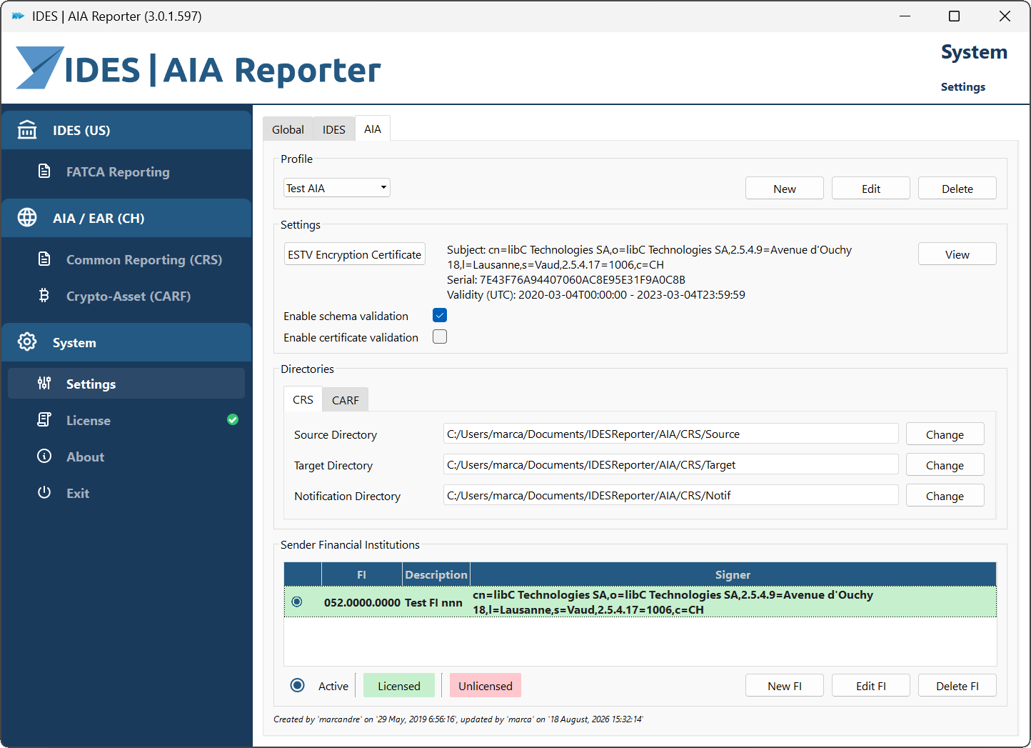 IDES | AIA Reporter screenshot 3